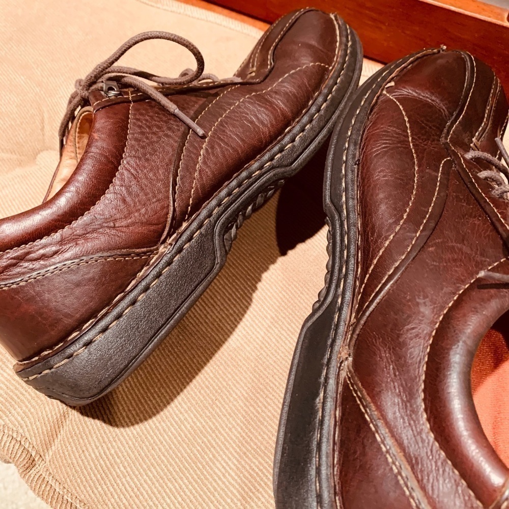 CLARKS NEBULAE 75051 BROWN LEATHER OXFORD